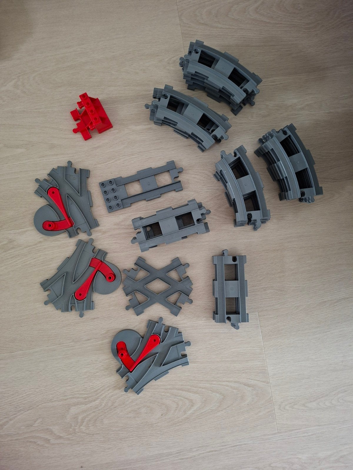 partij duplo rails, Ophalen of Verzenden, Gebruikt