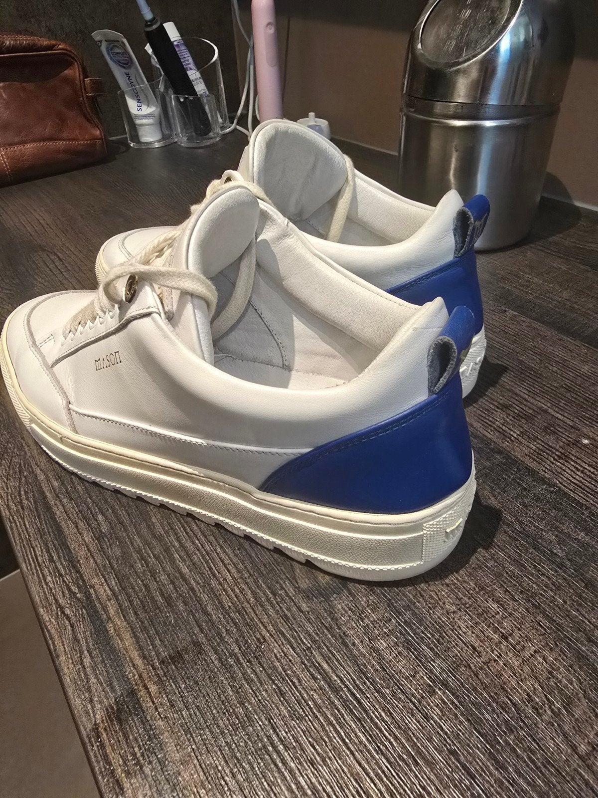 Super gave Mason Garments sneakers, Ophalen of Verzenden, Gedragen, Wit