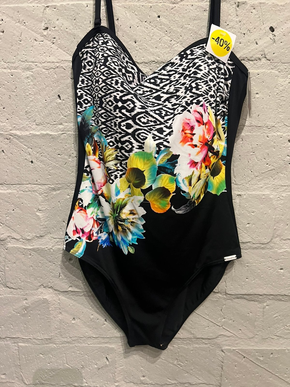 Charmline badpak maat 44 44D NIEUW!! Nu €27,50, Ophalen of Verzenden, Nieuw, Badpak