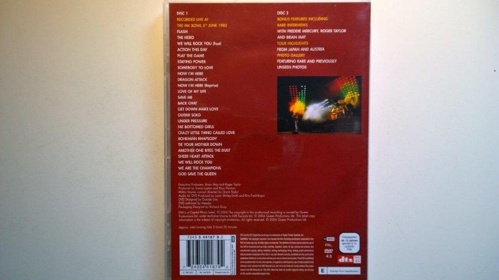 Queen - Queen On Fire Live At The Bowl (DVD), Alle leeftijden, Ophalen of Verzenden, Zo goed als nieuw, Muziek en Concerten