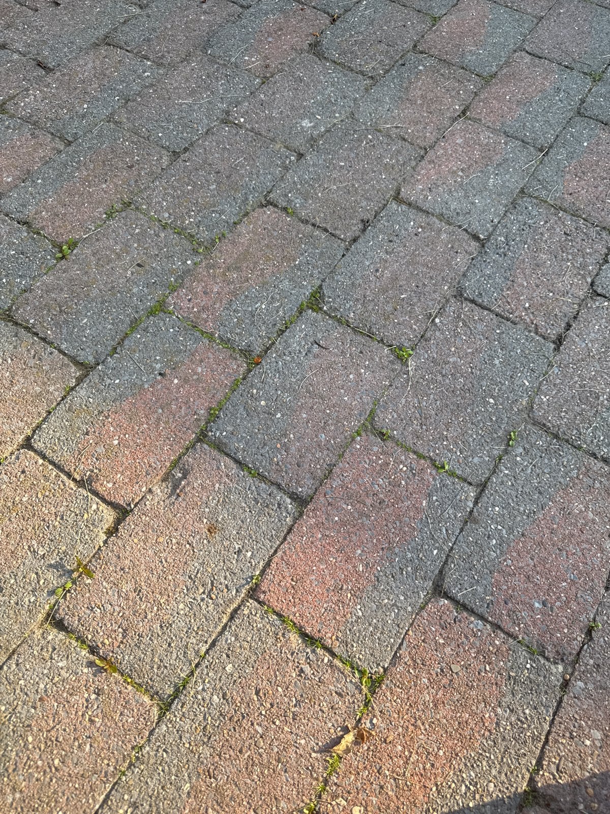 Gebruikte betonklinkers 21x14x5,5 cm, Tuin en Terras, Ophalen, Gebruikt, Klinkers, 10 m² of meer