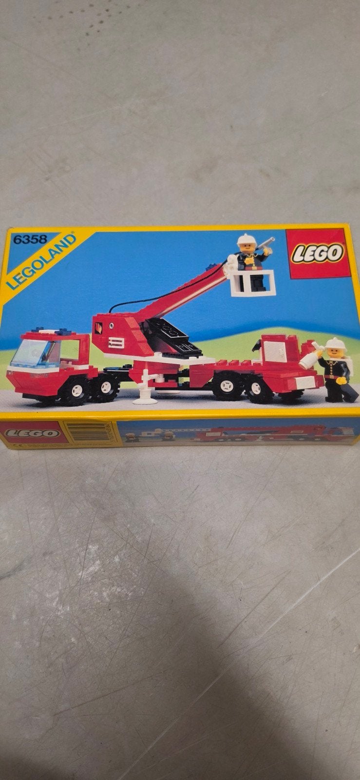 LEGO Legoland Brandweerwagen 6358 Vintage, Ophalen, Gebruikt, Overige merken