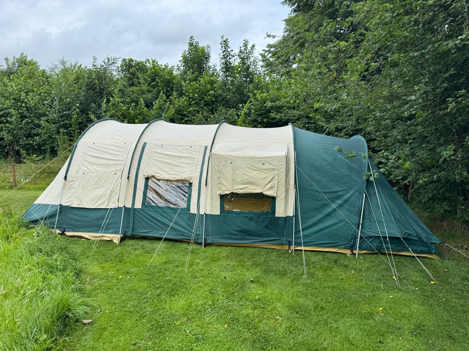 Hypercamp Explorer 6 alu tunneltent - 6 persoons, Caravans en Kamperen, Tenten, Ophalen, Gebruikt, Tot en met 6