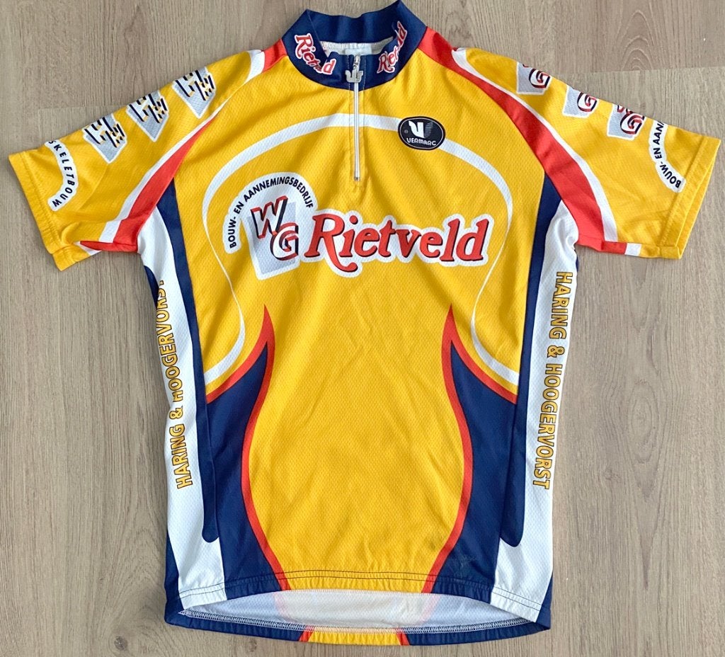 Wielershirt RIETVELD – WILFRED VELDKAMP – Cyclocross, Ophalen of Verzenden, Overige typen