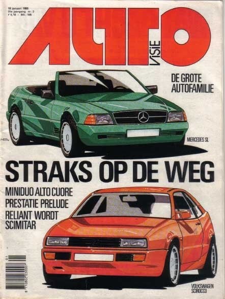 Autovisie 2 1986 : Scimitar SS1 - Honda Prelude - Toyota