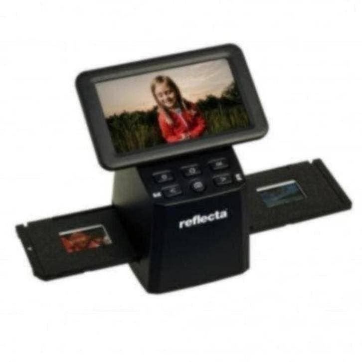 Reflecta X33 Scanner, Audio, Tv en Foto, Diaprojectors, Ophalen of Verzenden, Met scherm, Eiberstraat 9 te Dokkum, Foto Meinema