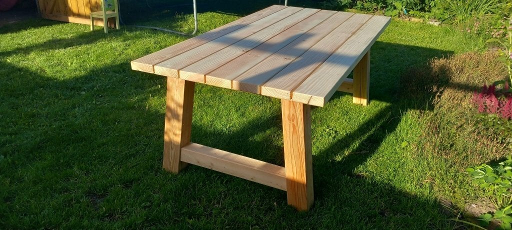 Tuintafel, Ophalen of Verzenden, Nieuw, Rechthoekig, Hout
