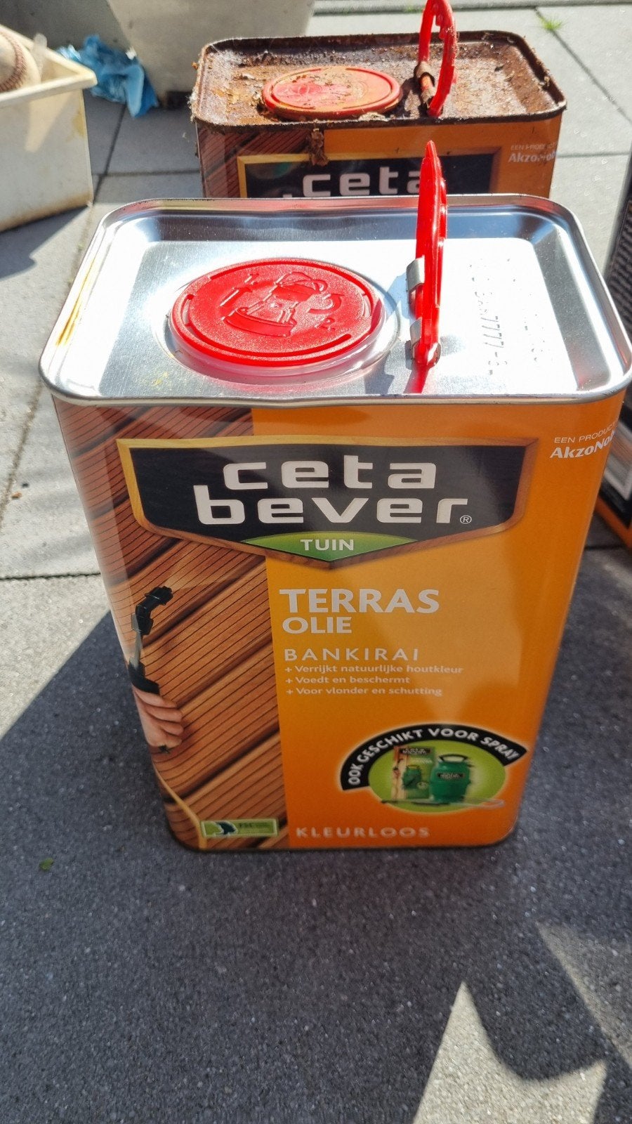 CetaBever Terras Olie Bankirai - 6 blikken, Ophalen, Overige kleuren, Nieuw, Beits