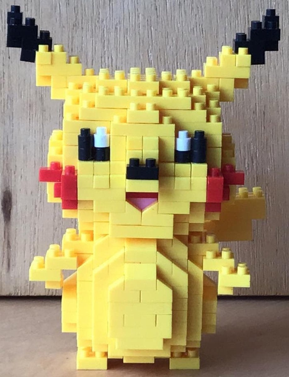 LNO Pokémon Pikachu miniblocks (No.173) - ZGAN, Ophalen of Verzenden, Zo goed als nieuw, Overige merken