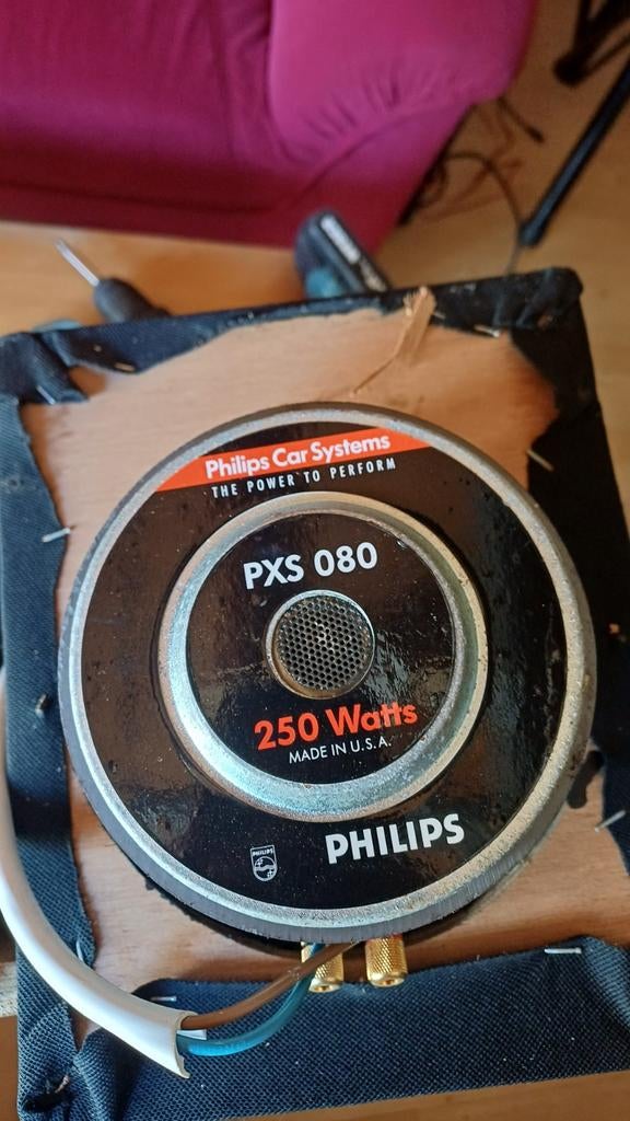 Luidspreker subwoofer, Ophalen of Verzenden