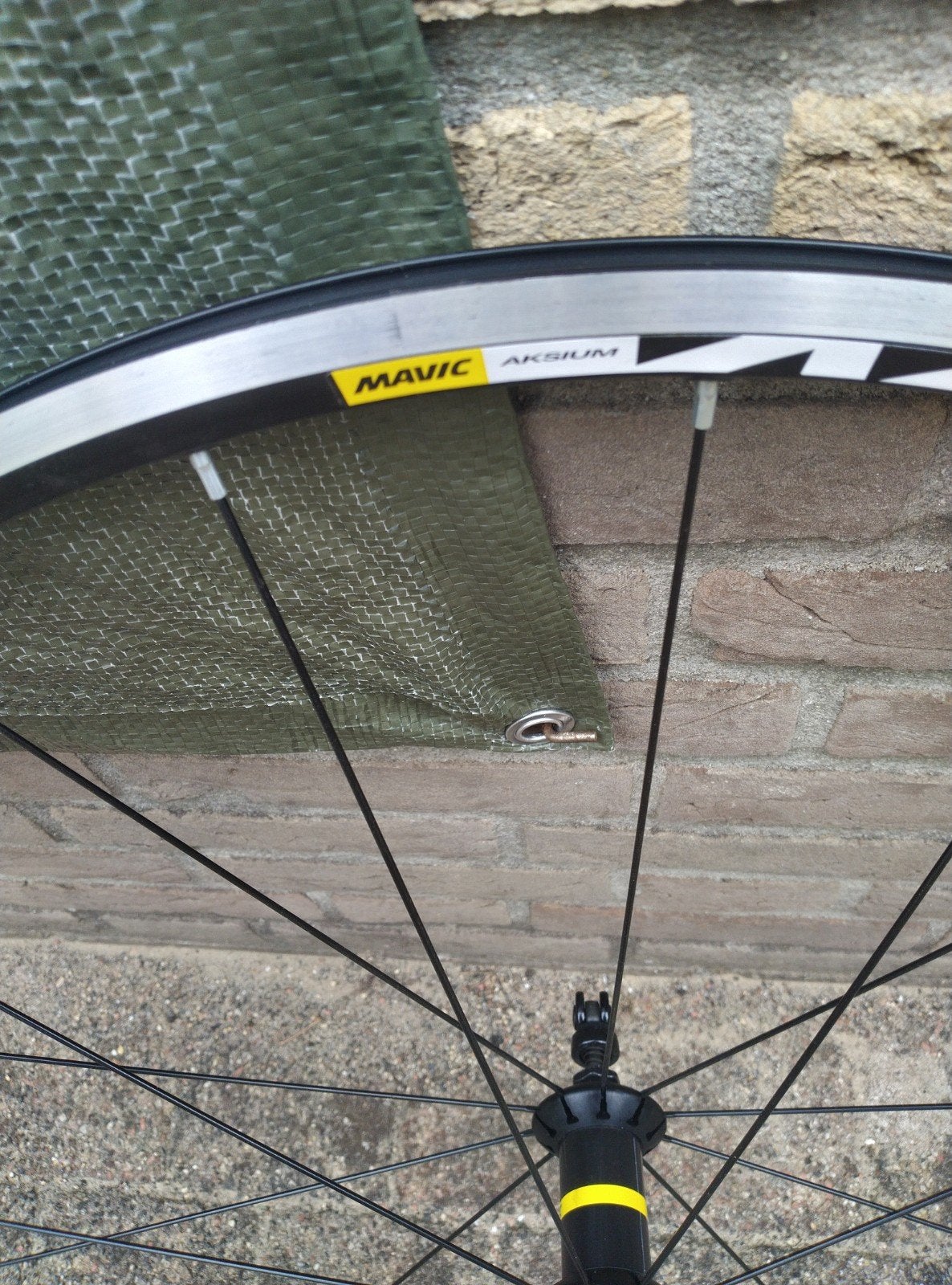 voorwiel racefiets, Nieuw, Aluminium, Mavic, Racefiets