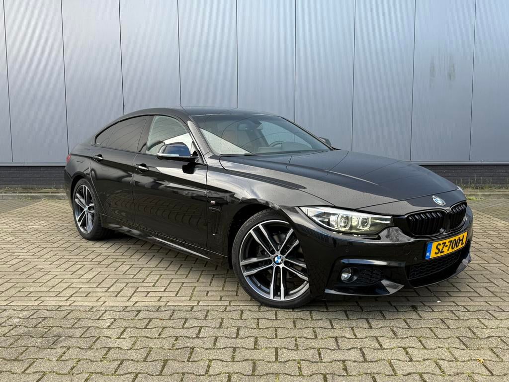 Bmw 420i gran coupe 2018, Automaat, Euro 6, Bluetooth, Zwart