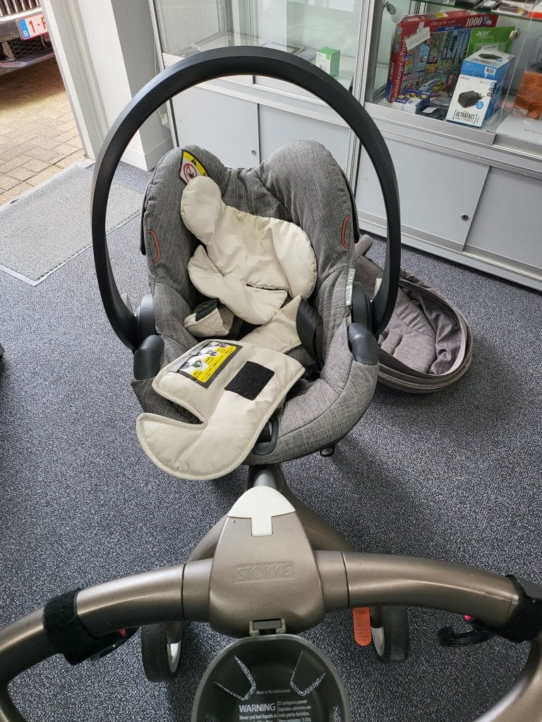 stokke xplory x Grijs + Maxi cosi zitje, Kinderen en Baby's, Kinderwagens en Combinaties, Niet ingevuld, Nieuw, Ophalen of Verzenden