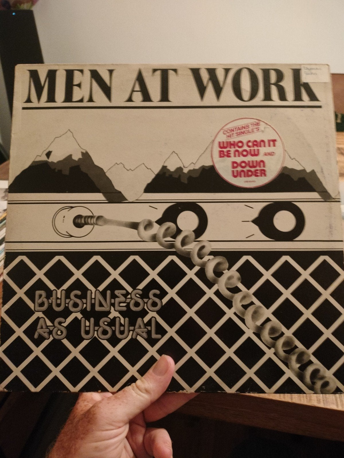 men at work - vinyl LP, Ophalen of Verzenden, LP