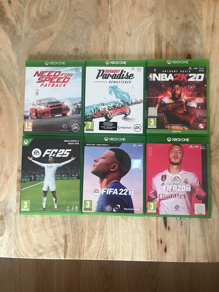 Xbox one games, Spelcomputers en Games, Games | Xbox One, Ophalen, Zo goed als nieuw, Sport, 3 spelers of meer