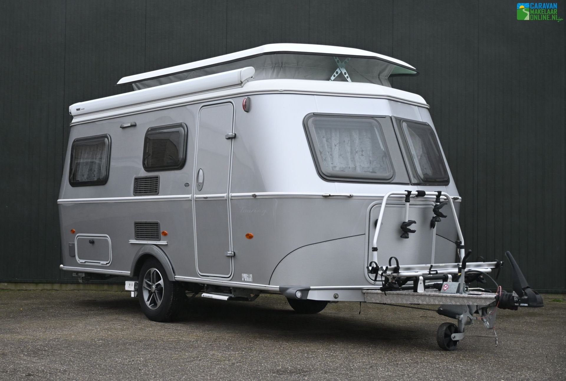 Eriba Touring Troll 540 Cass.luifel|Mover|Enkbedden|Fietsdr, Bedrijf, 4 tot 5 meter, Eriba, 2 aparte bedden