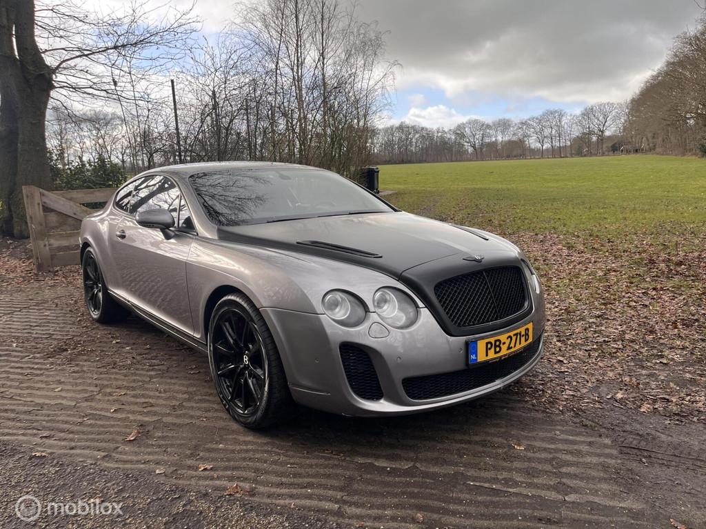 Bentley Continental GT 6.0 W12 | 2006 | Youngtimer | 561PK |, Auto's, Bentley, Gebruikt, 12 cilinders, Leder, Vierwielaandrijving