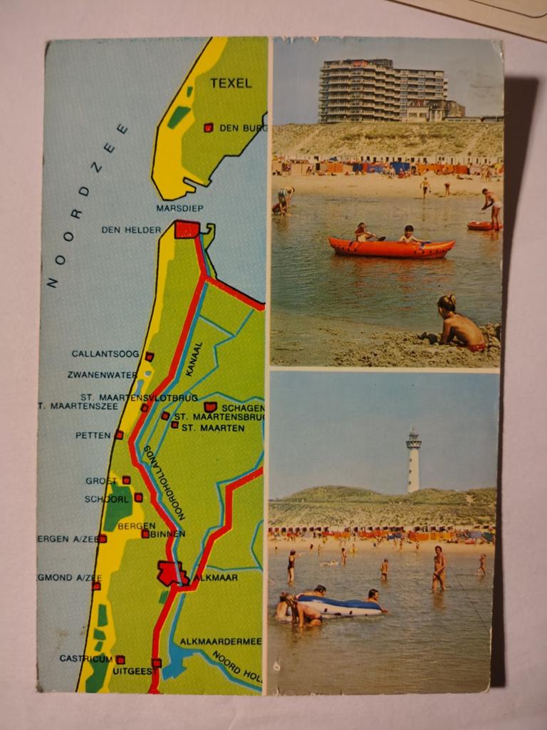 Egmond aan Zee, Ophalen of Verzenden, 1940 tot 1960, Noord-Holland
