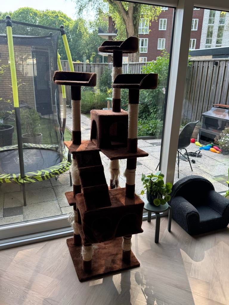 Katten krabpaal, Dieren en Toebehoren, Ophalen, Gebruikt, Krabpaal
