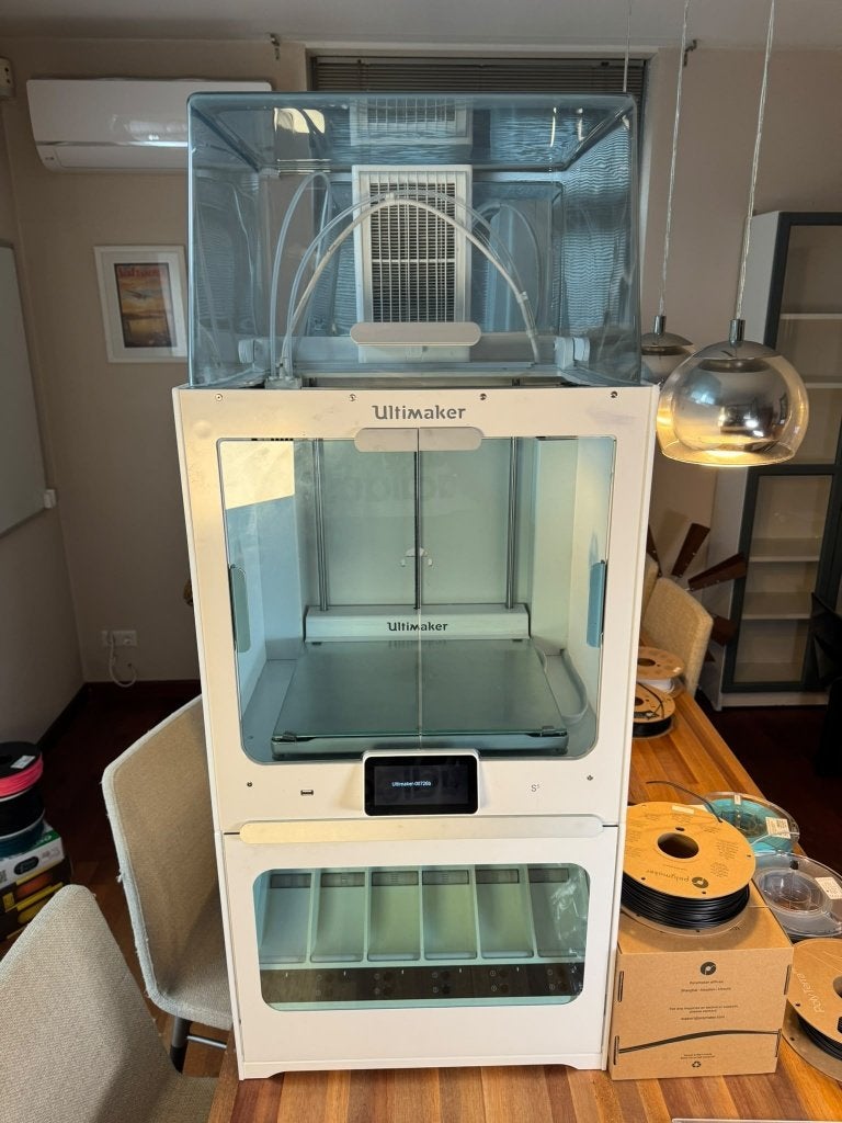 Ultimaker S5 Pro Bundle compleet + filament | nwpr. €8.685, Ophalen, Ingebouwde Wi-Fi, Ultimaker, Zo goed als nieuw