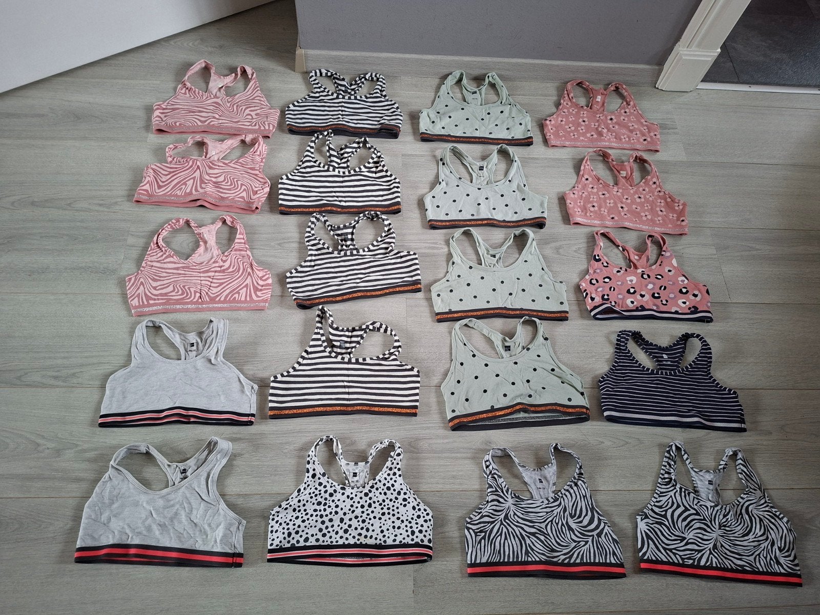 20 croptops maat 146/152 Hema, Kinderen en Baby's, Kinderkleding | Maat 146, Ophalen of Verzenden, Meisje, Nacht- of Onderkleding