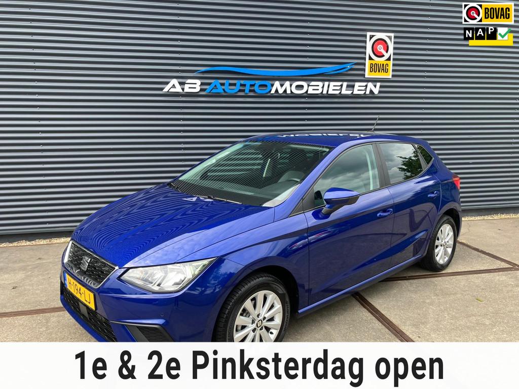 Seat Ibiza 1.0 TSI Style Business Intense, Voorwielaandrijving, 95 pk, Met garantie (alle), Blauw