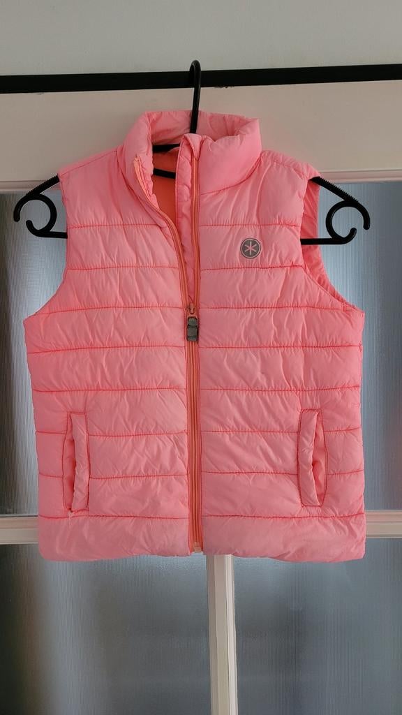 Roze bodywarmer, maat 122/128, Ophalen of Verzenden, Meisje, Jas