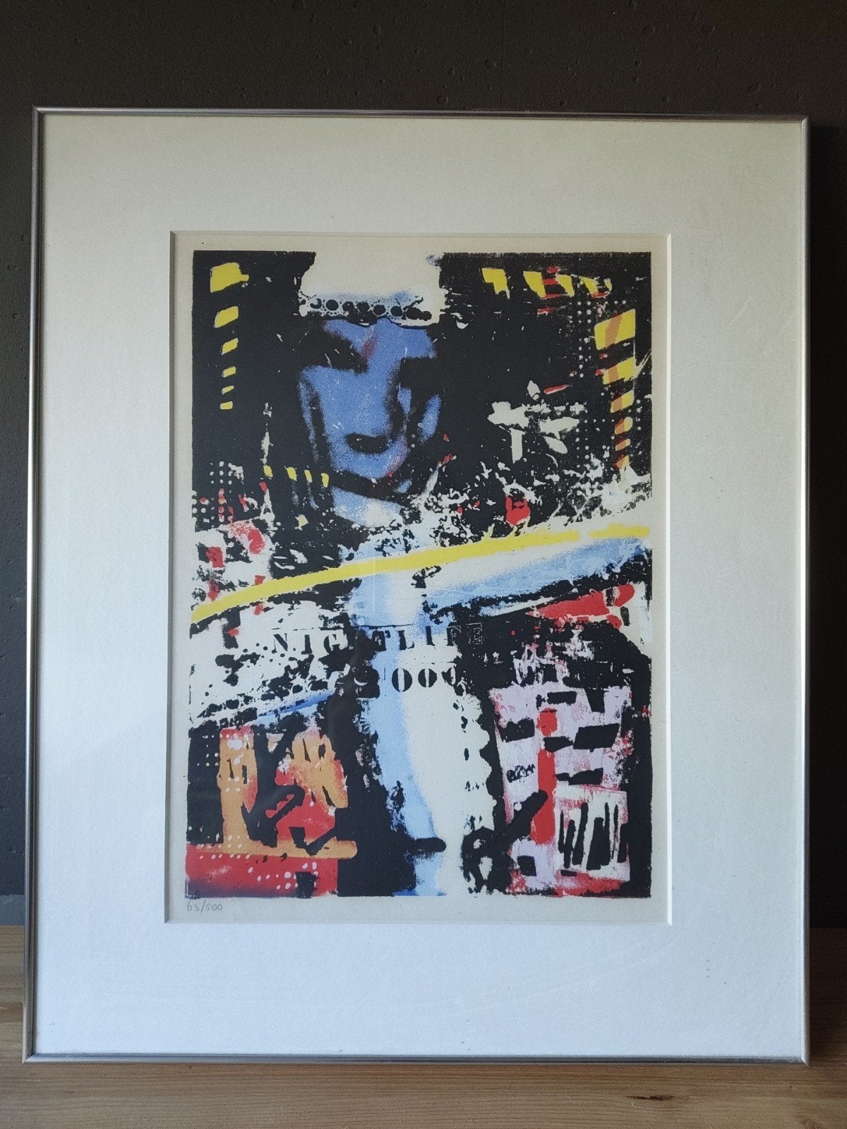Herman Brood - Zeefdruk "Nightclub", Ophalen