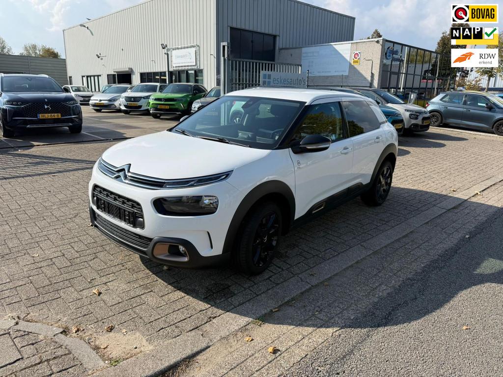 Citroen C4 Cactus 1.2 PureTech Feel, Navi Dealer auto, Auto's, Citroën, Voorwielaandrijving, Stof, Gebruikt, Lichtsensor