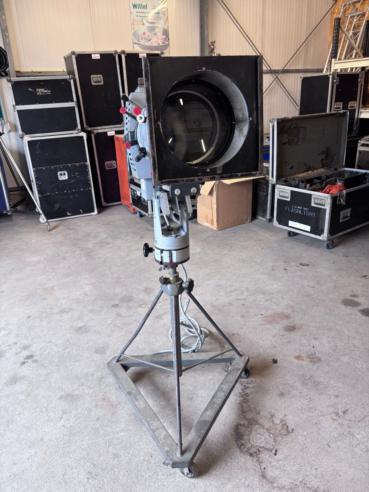 Professionele Volgspot Emil Niethammer - Aluminium, Muziek en Instrumenten, Ophalen of Verzenden, Gebruikt
