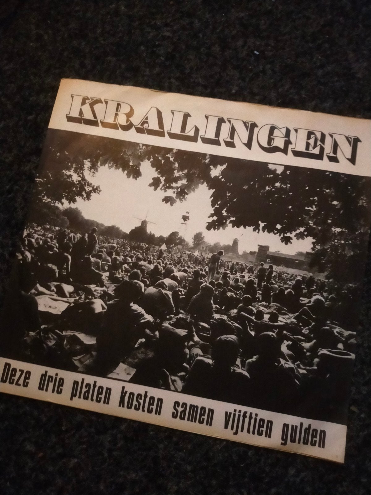 Kralingen Popfestival 1970 - Zeldzame Live LP, LP, Rock, Gebruikt, Originele persing
