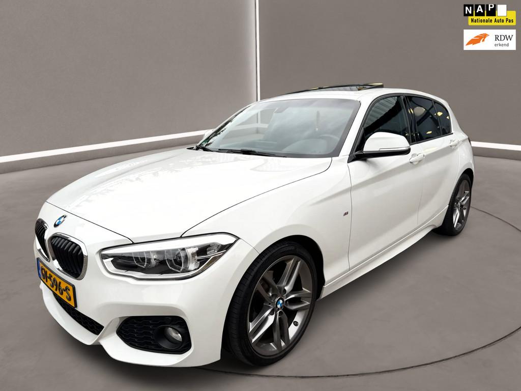BMW 1-serie 118d M - Pakket 150 Pk Automaat Airco Navi Leer, Achterwielaandrijving, Euro 6, 150 pk, Alcantara