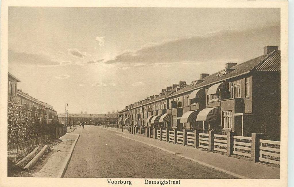 388-324-017 Voorburg Damsigstraat, Verzenden, Voor 1920, Zuid-Holland