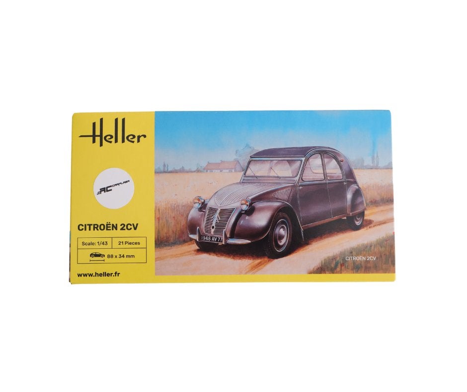 Heller CITROEN 2CV 1:43 HEL-80175, Ophalen of Verzenden, Nieuw, Auto, Overige merken
