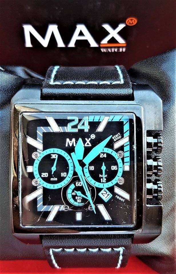 HORLOGE MAX GRAND PRIX, Overige merken, Overige materialen, Leer, Polshorloge