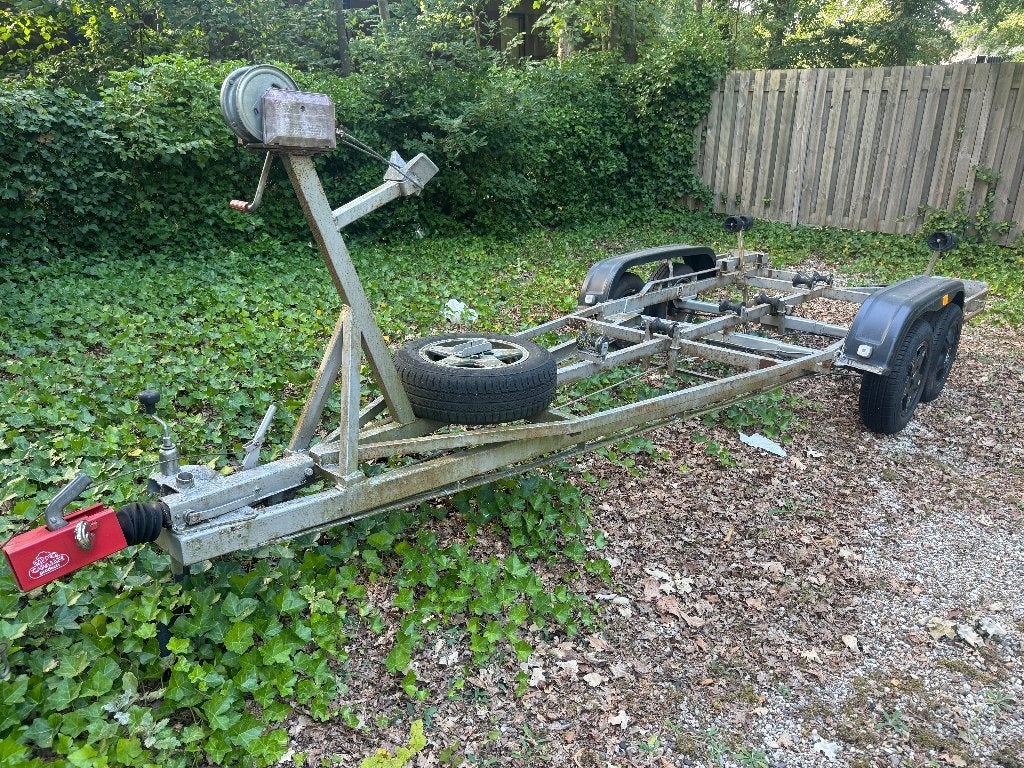 boottrailer te koop, Watersport en Boten, Ophalen, Gebruikt, 1500 tot 3000 kg, Sloepentrailer