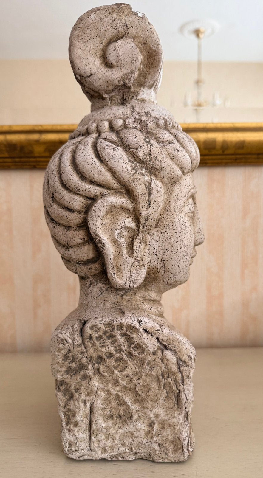 Stenen boeddhabeeld, Ophalen of Verzenden