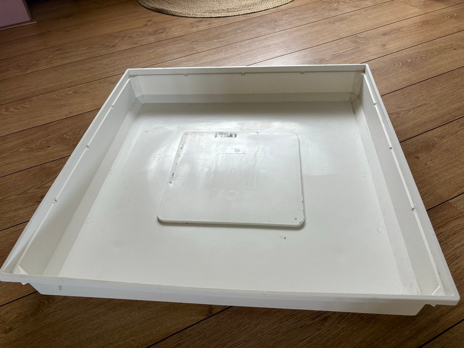 Lekbak wasmachine, Ophalen, Gebruikt