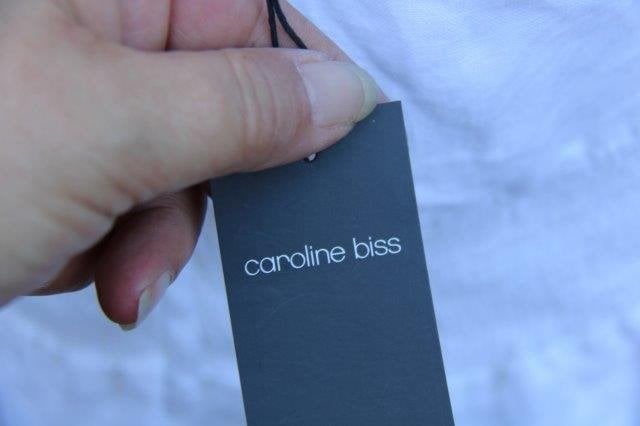 Jurk wit Caroline Biss mt 38 Nieuw Vaste prijs OPRUIMING, Maat 38/40 (M), Wit, Nieuw, Ophalen of Verzenden