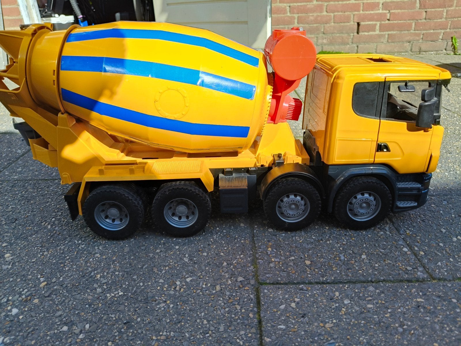 Bruder Scania Betonmixer / Cementwagen – gebruikt, Ophalen of Verzenden, Gebruikt