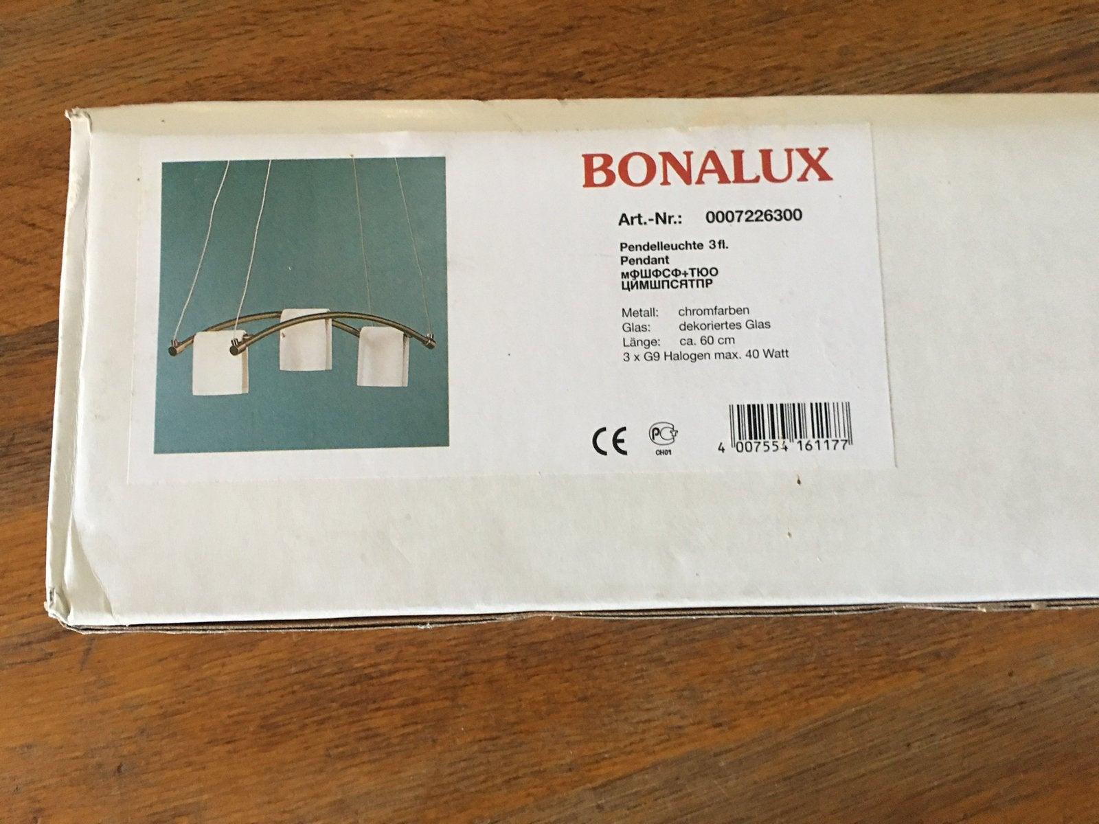 Design halogeen hanglamp, Ophalen of Verzenden, Nieuw, G9