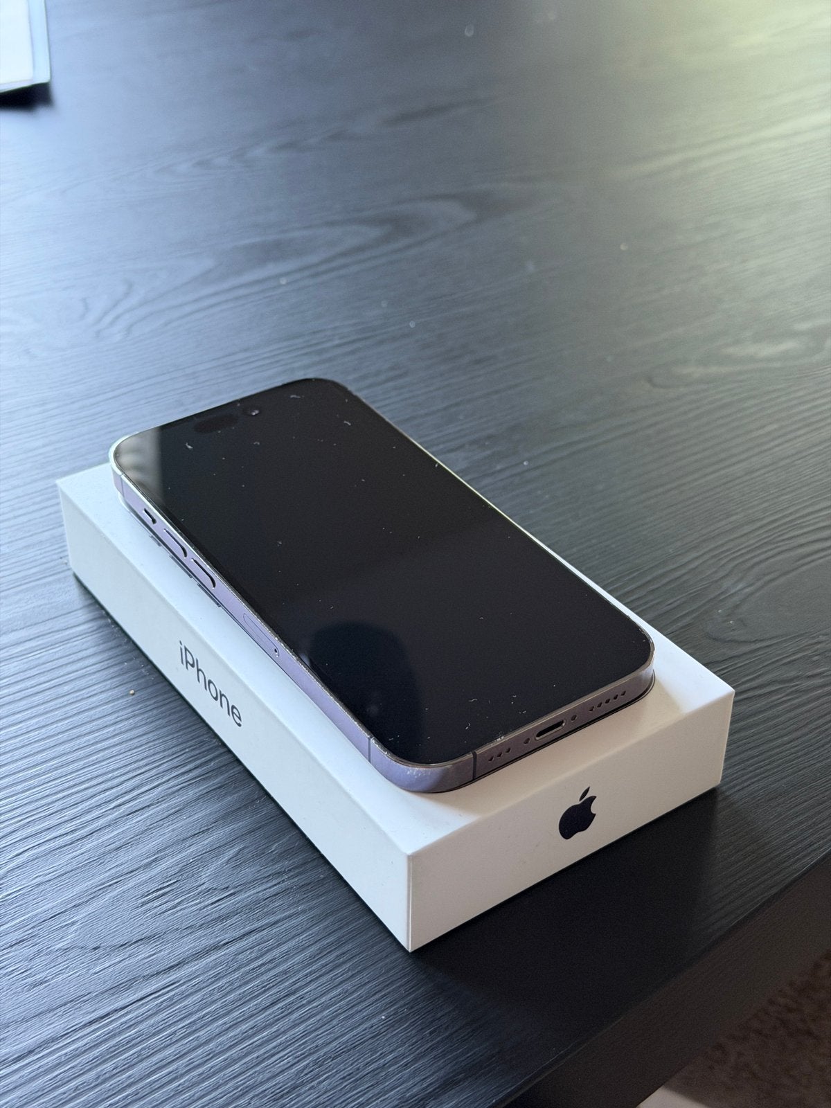 iPhone 14 Pro Deep Purple (128 GB), Paars, Ophalen of Verzenden, Zonder simlock, 74 %