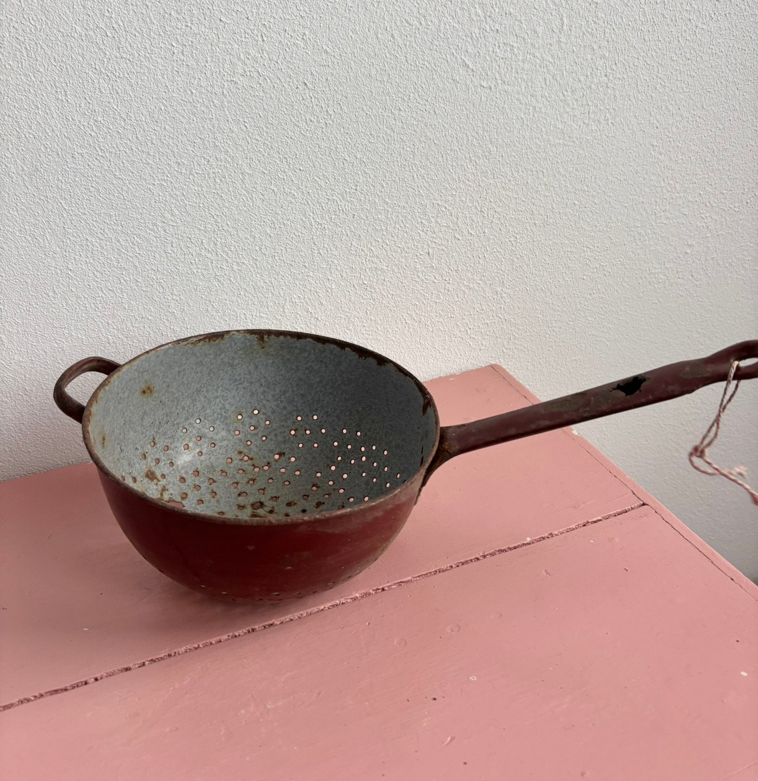 Retro vergiet, Antiek en Kunst, Antiek | Emaille, Ophalen of Verzenden