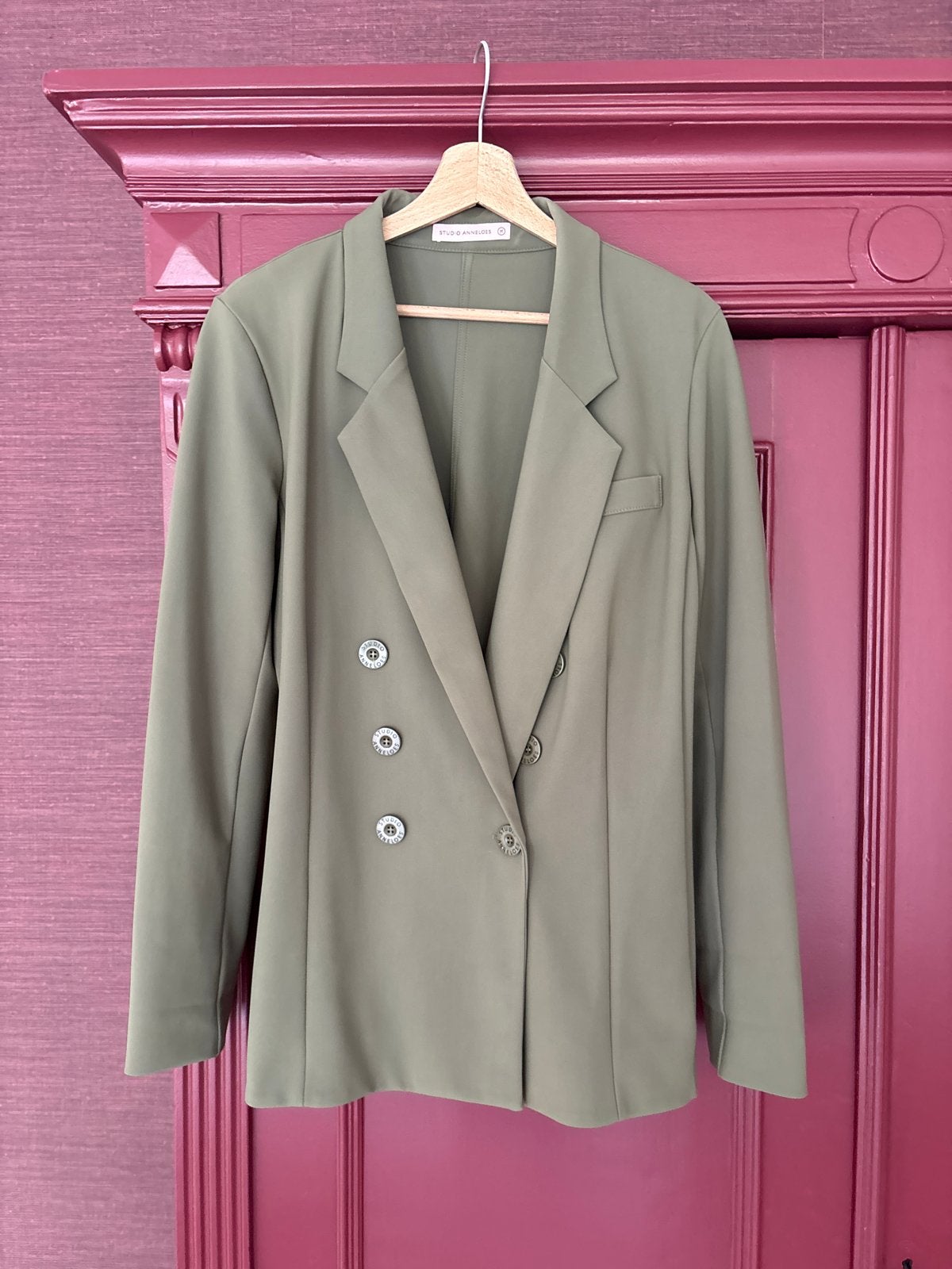 Studio Anneloes Blazer en Broek Set - Maat M, Maat 38/40 (M), Meerkleurig, Ophalen of Verzenden, Jasje