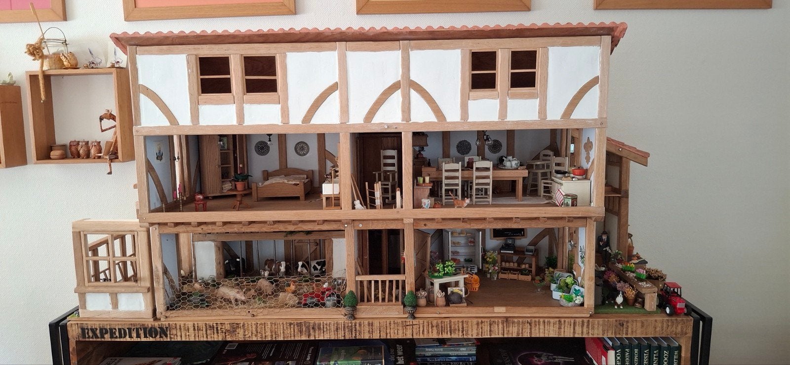 Miniatuur boerderij, Ophalen, Gebruikt
