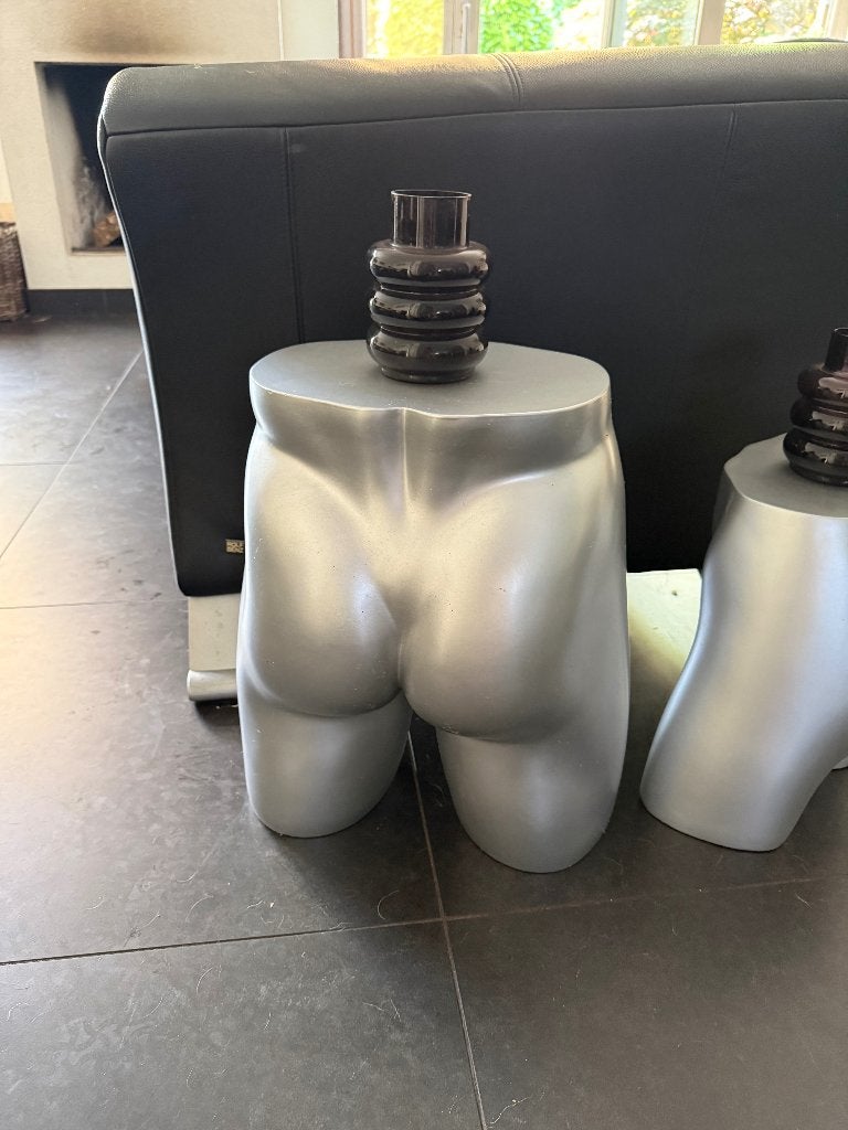 Design bijzettafeltjes - Hans Boodt, Kunststof, Ophalen of Verzenden, Zo goed als nieuw, Modern