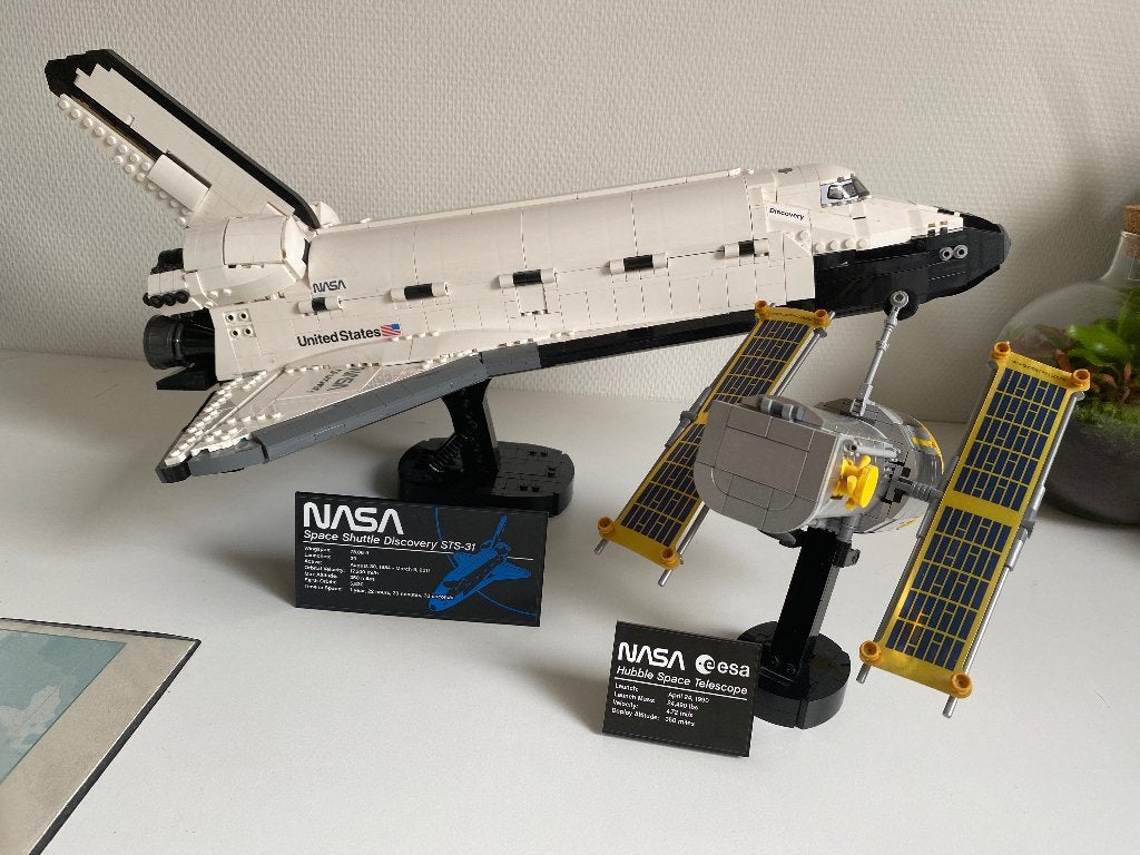 Lego 10283 - NASA Space Shuttle Discovery, Ophalen, Lego, Compleet, Zo goed als nieuw