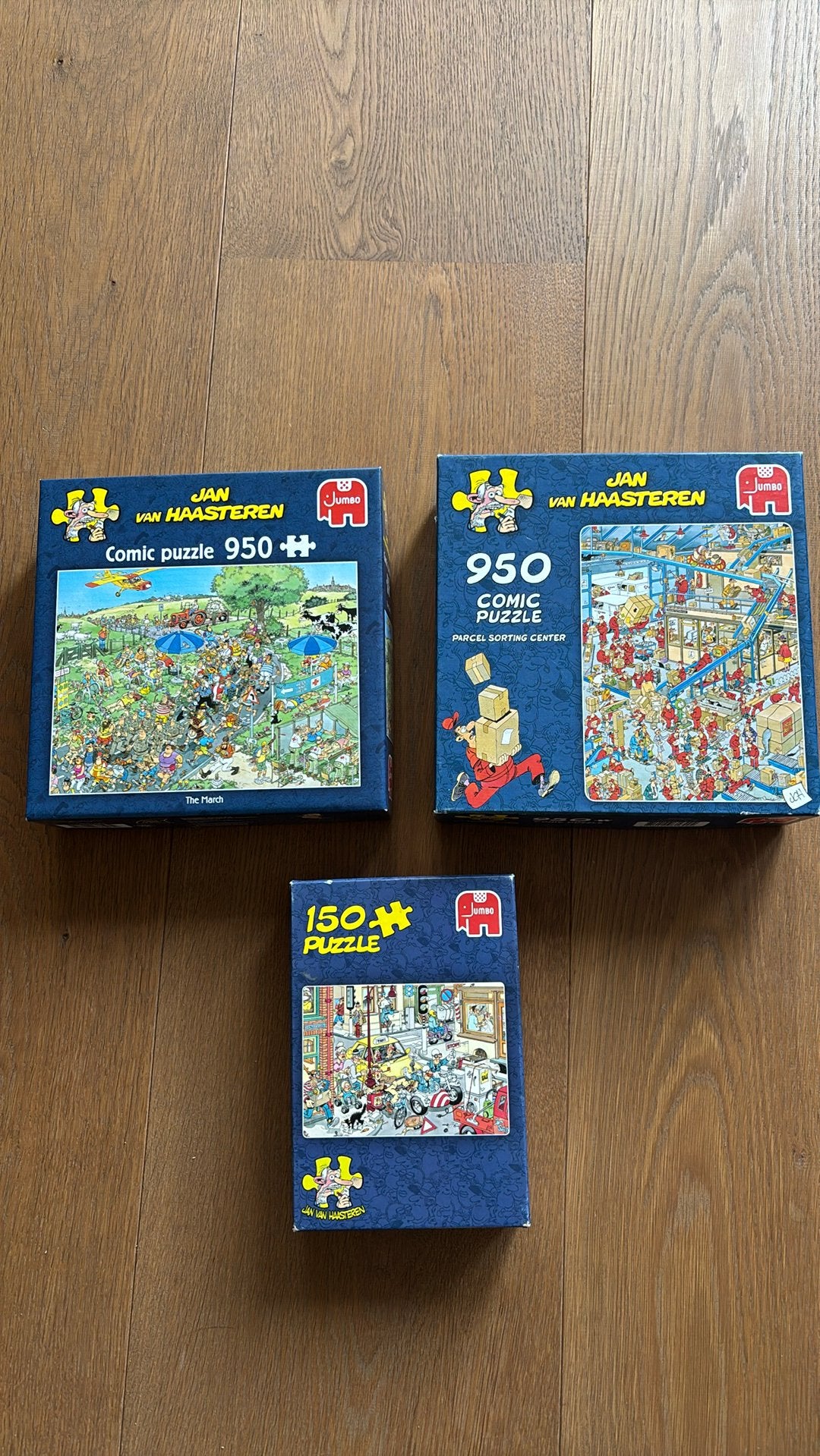 Jan van Haasteren Puzzels, Ophalen of Verzenden, 500 t/m 1500 stukjes, Zo goed als nieuw