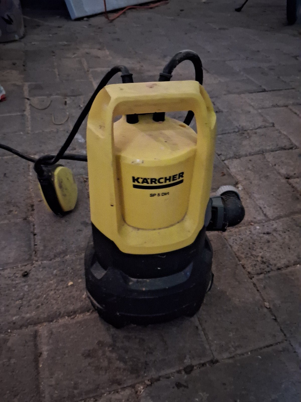Karcher SP 5 Dirt Vuilwaterpomp met vlotter, Ophalen of Verzenden, Gebruikt, Elektrisch, Dompelpomp