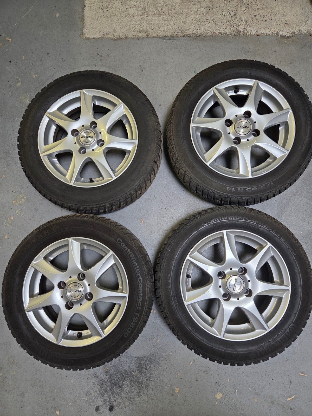 Enzo velgen, Auto-onderdelen, Banden en Velgen, Ophalen, 14 inch, Gebruikt, 175 mm